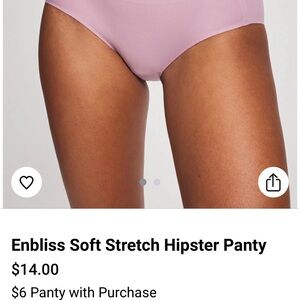 Soma Enbliss Soft Stretch Hipster Panty - Light Pink